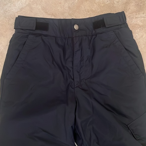 Boys Columbia Black Ski Pants Size M (10/12) - Picture 2 of 6